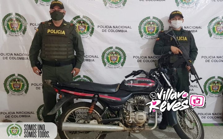 Recuperadas dos motos que habrían sido hurtadas en el Meta Villavo