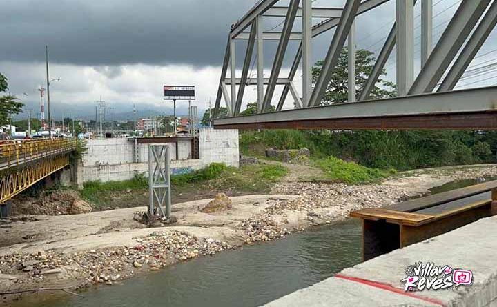 Avanza la construcción del nuevo puente sobre el río Ocoa