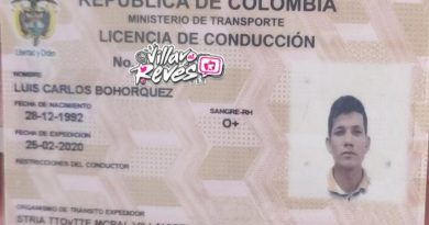 #AquíEstá tu licencia de conducción Luis Carlos Bohórquez