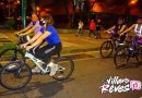 Con ciclo paseo nocturno inician las actividades deportivas de fin de año