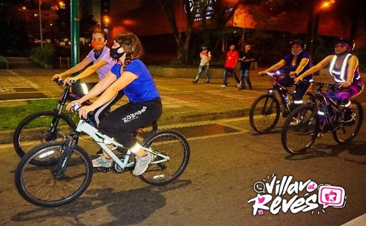 Con ciclo paseo nocturno inician las actividades deportivas de fin de año